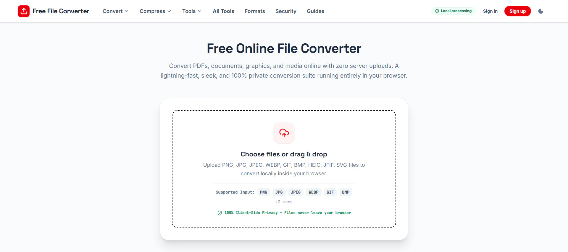 Free File Converter screenshot