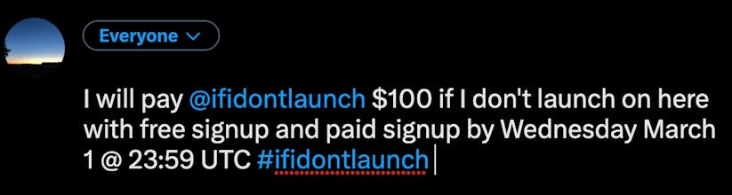 #ifidontlaunch gallery image