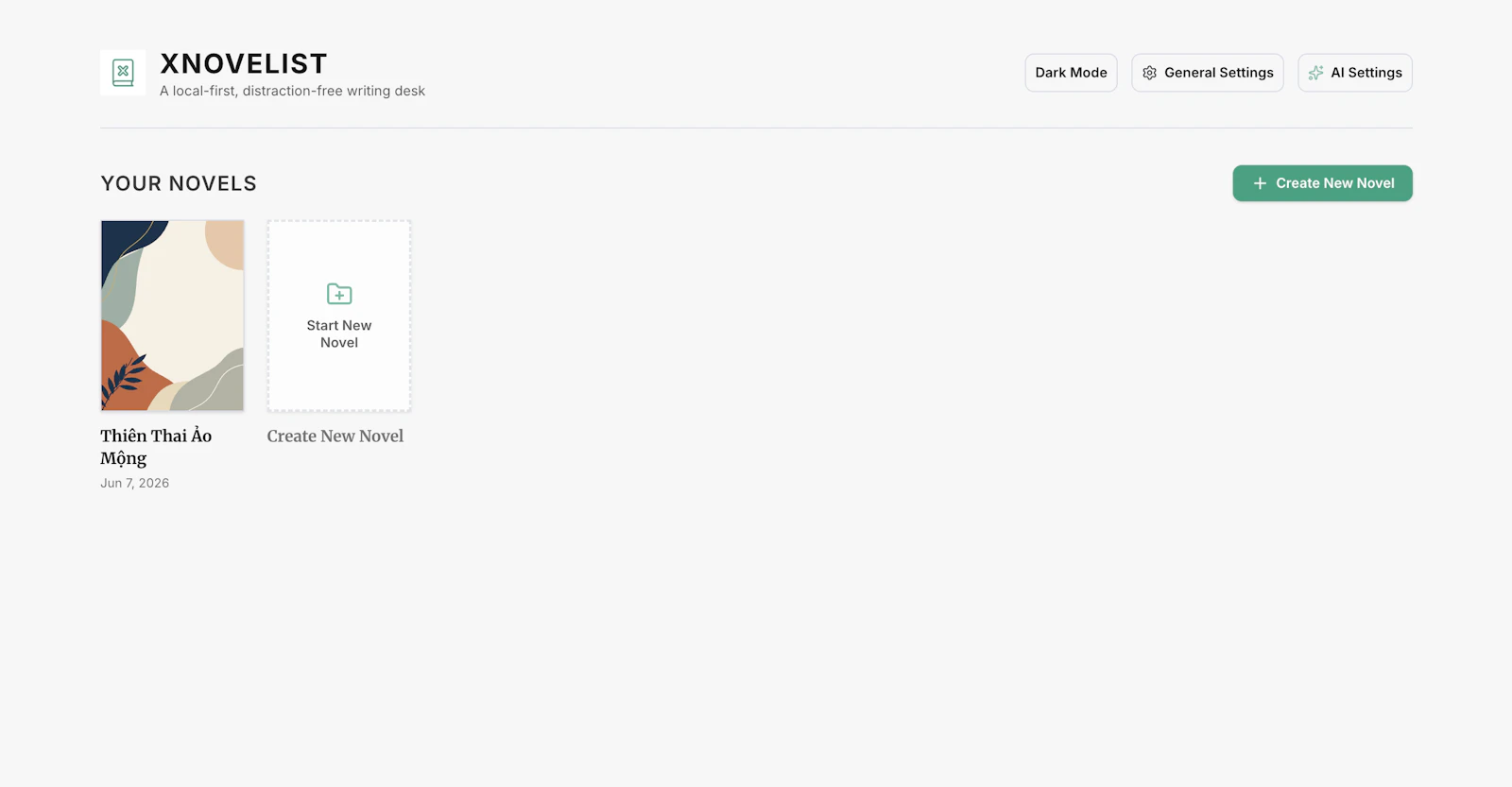 Xnovelist screenshot 2