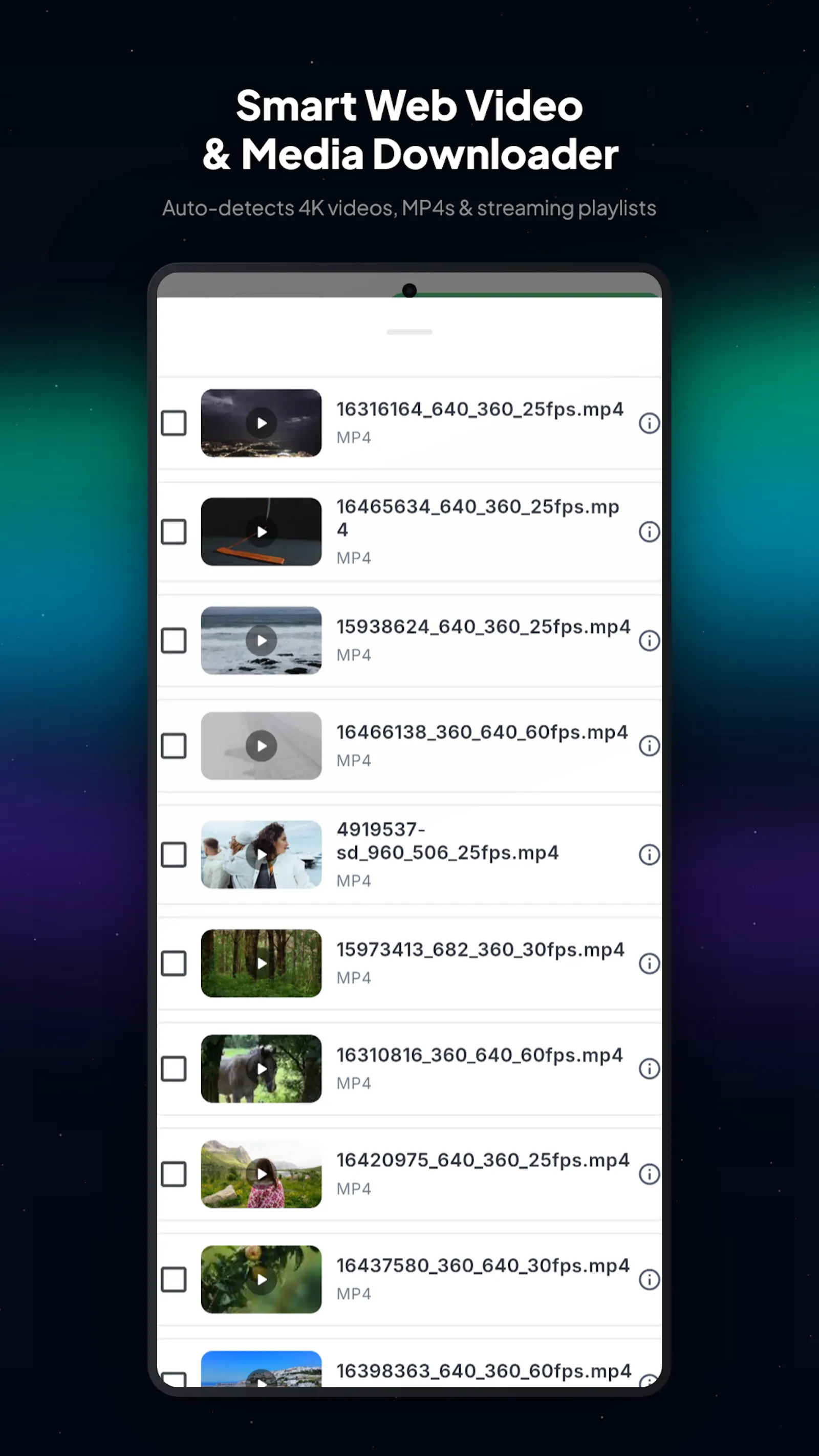 Aurora Torrent & Video Download Manager  screenshot 2