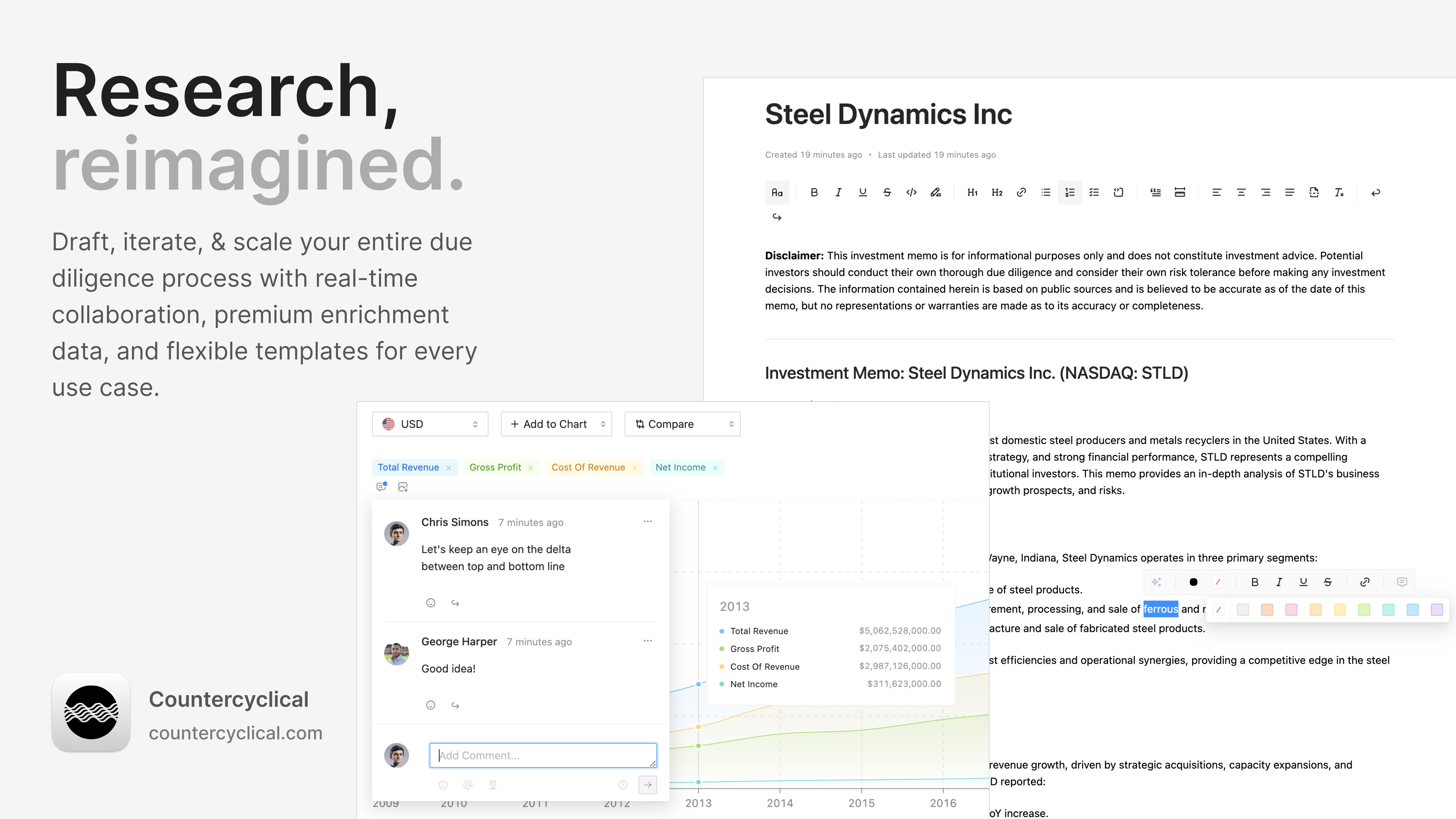 Countercyclical gallery image