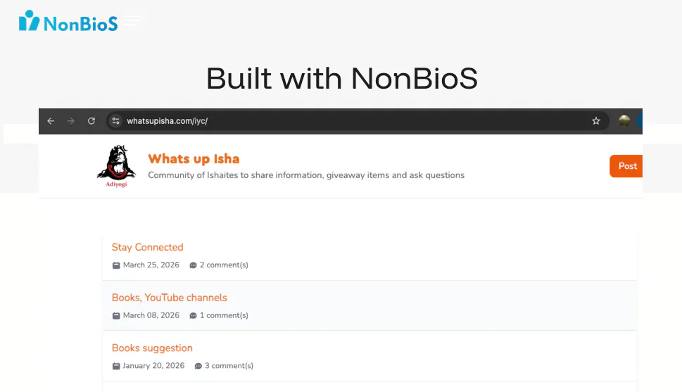 NonBioS.ai gallery image