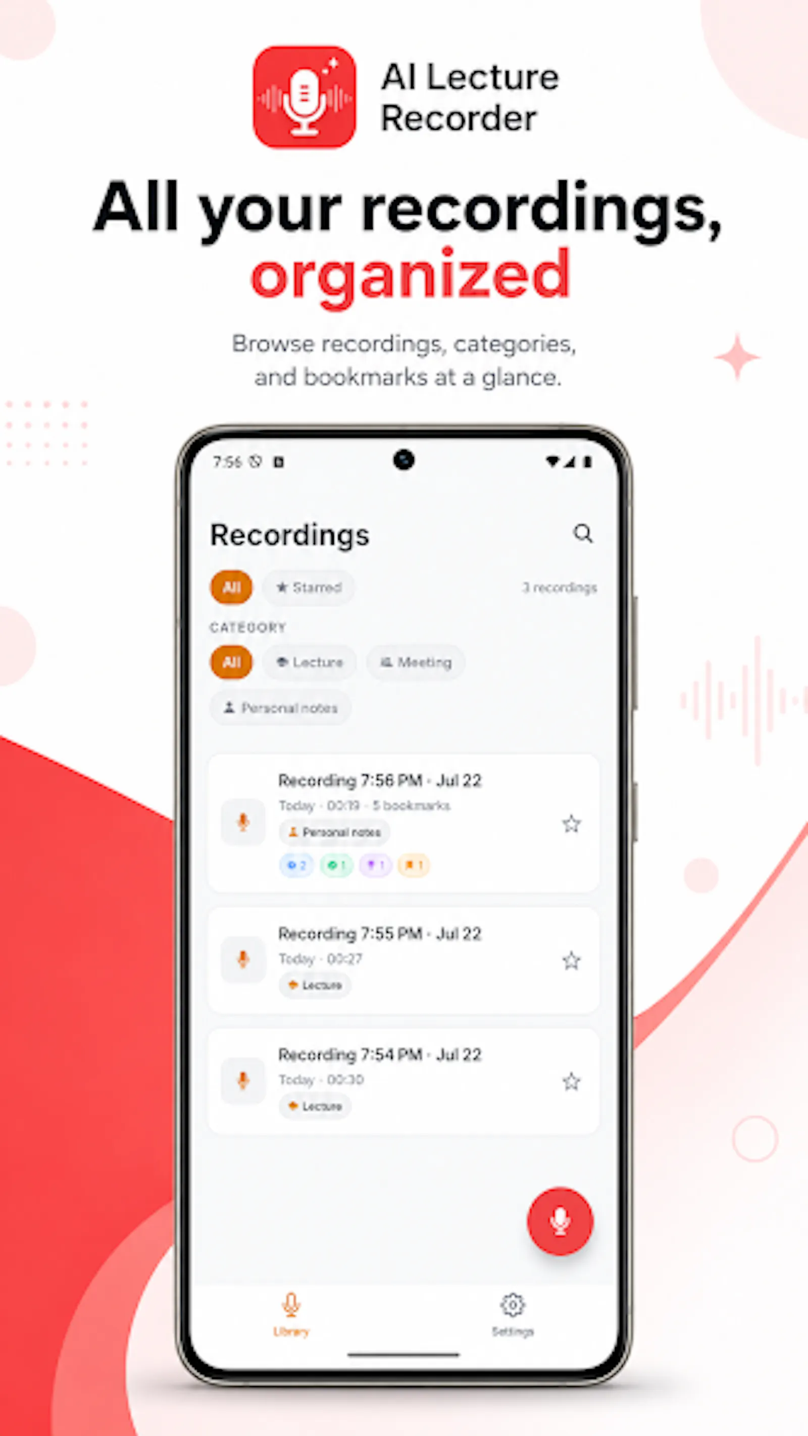 AI Lecture Recorder screenshot 1