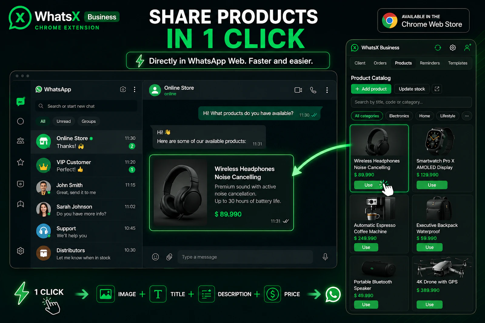 WhatsX: WhatsApp Web CRM & Sales Panel screenshot 2