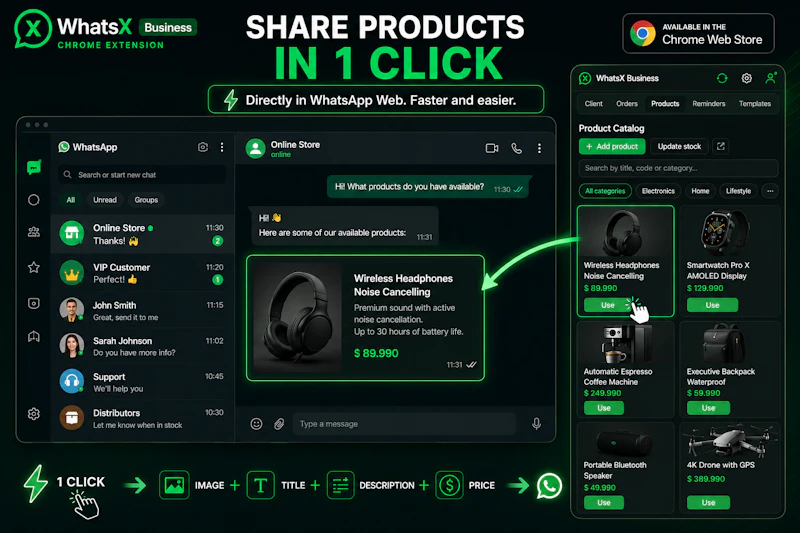 WhatsX: WhatsApp Web CRM & Sales Panel screenshot 2