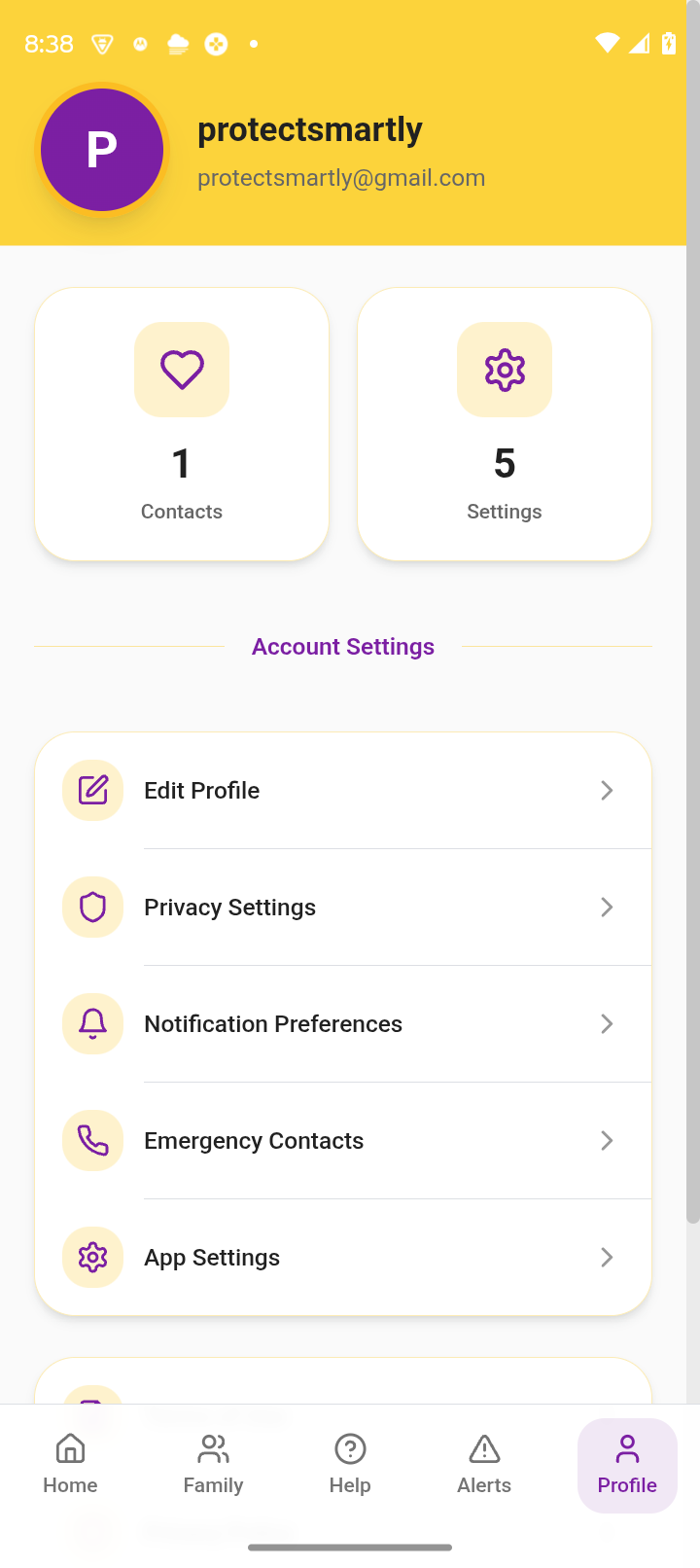 ProtectSmartly - Screenshot 2 showing product features and functionality