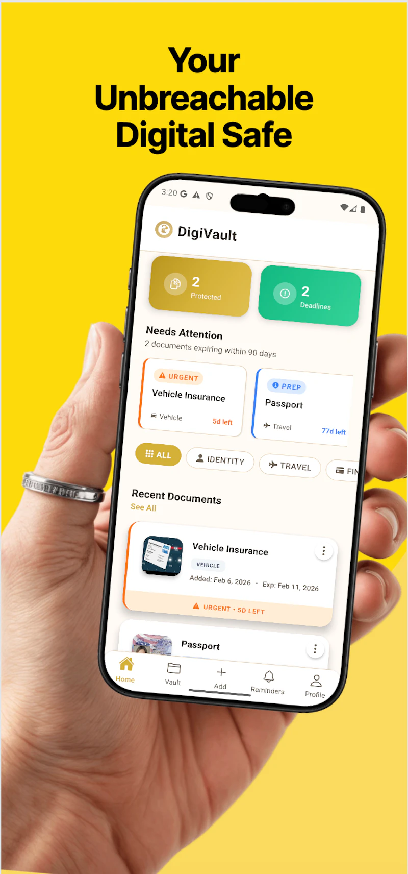 DigiVault screenshot 1