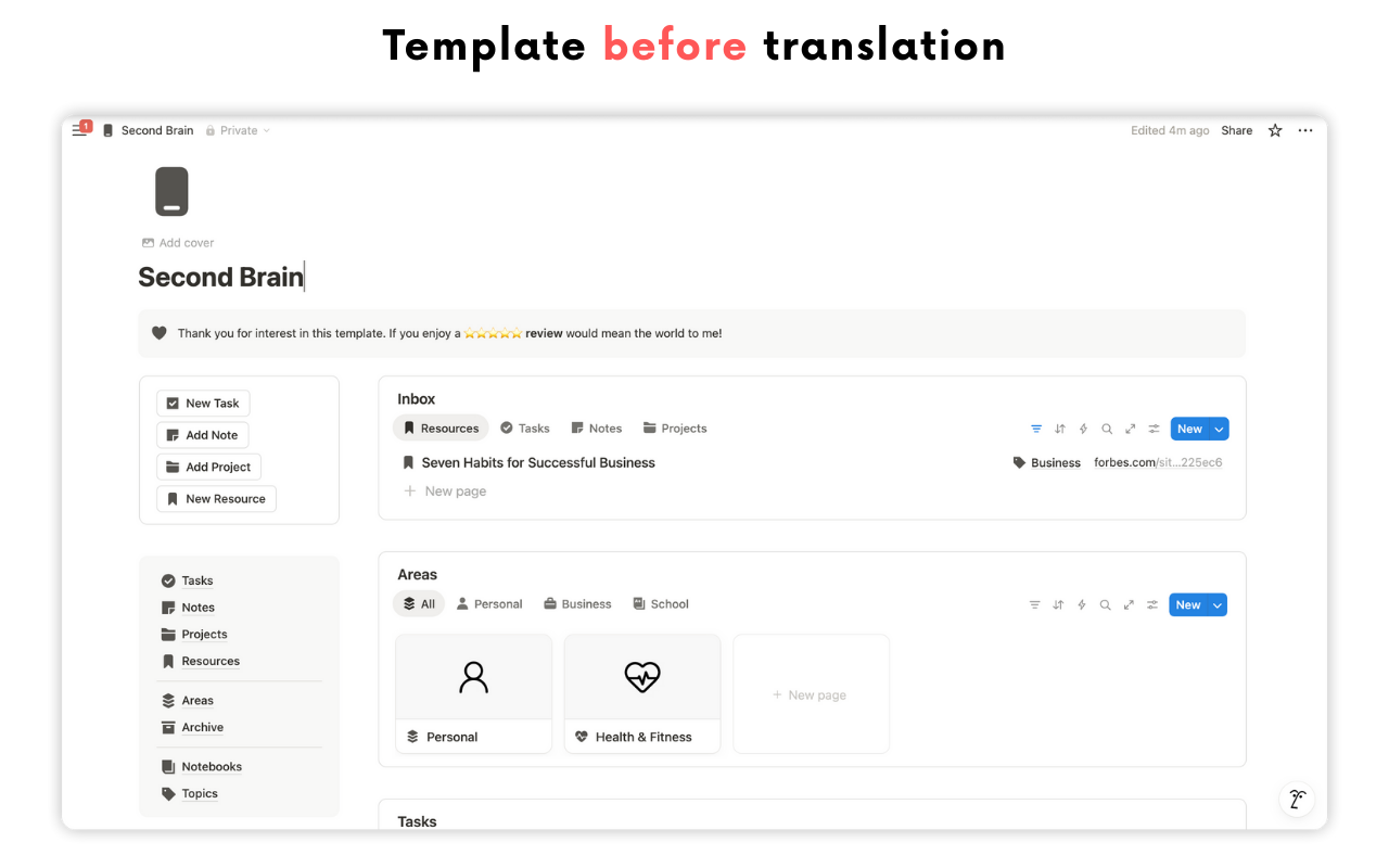 Notion Translator gallery image