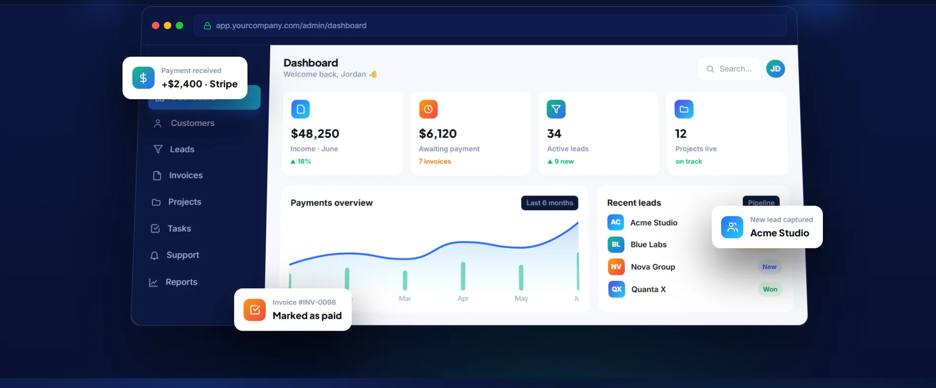 Jisr CRM gallery image