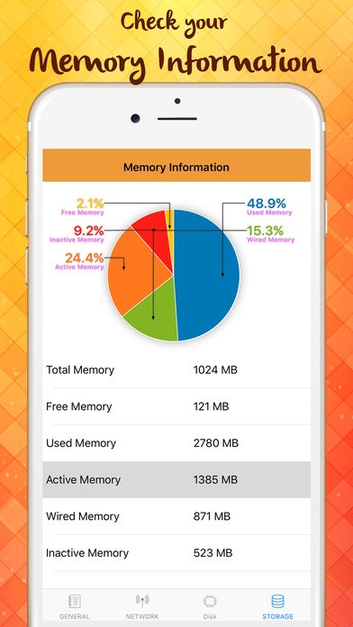 Memory Monitor: Disk, storage and processor info gallery image