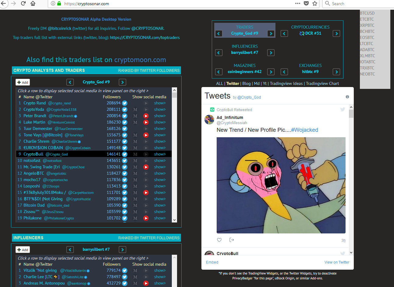 CryptoSonar gallery image