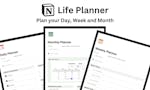Notion Life Planner image