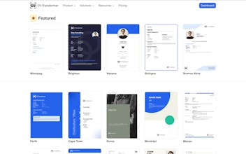 CV-Transformer gallery image