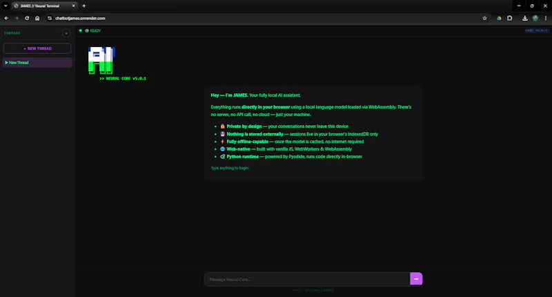 Local LLM that runs in your browser. screenshot 1