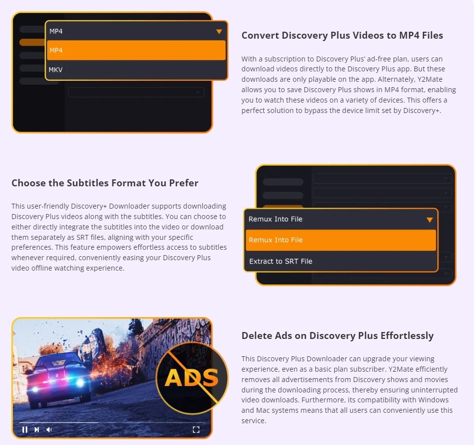 وسائط y2mate discovery plus downloader 2