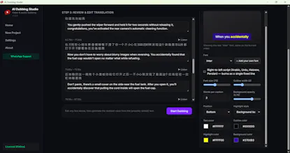 Ai Dubbing - Dub Video Into Any Language gallery image