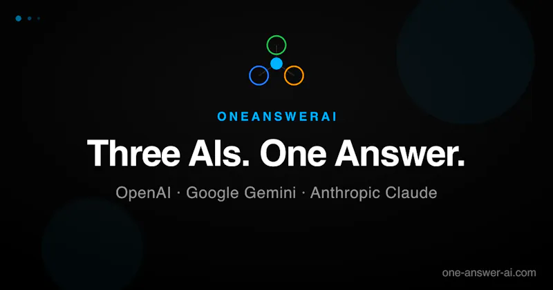 OneAnswerAI screenshot 1