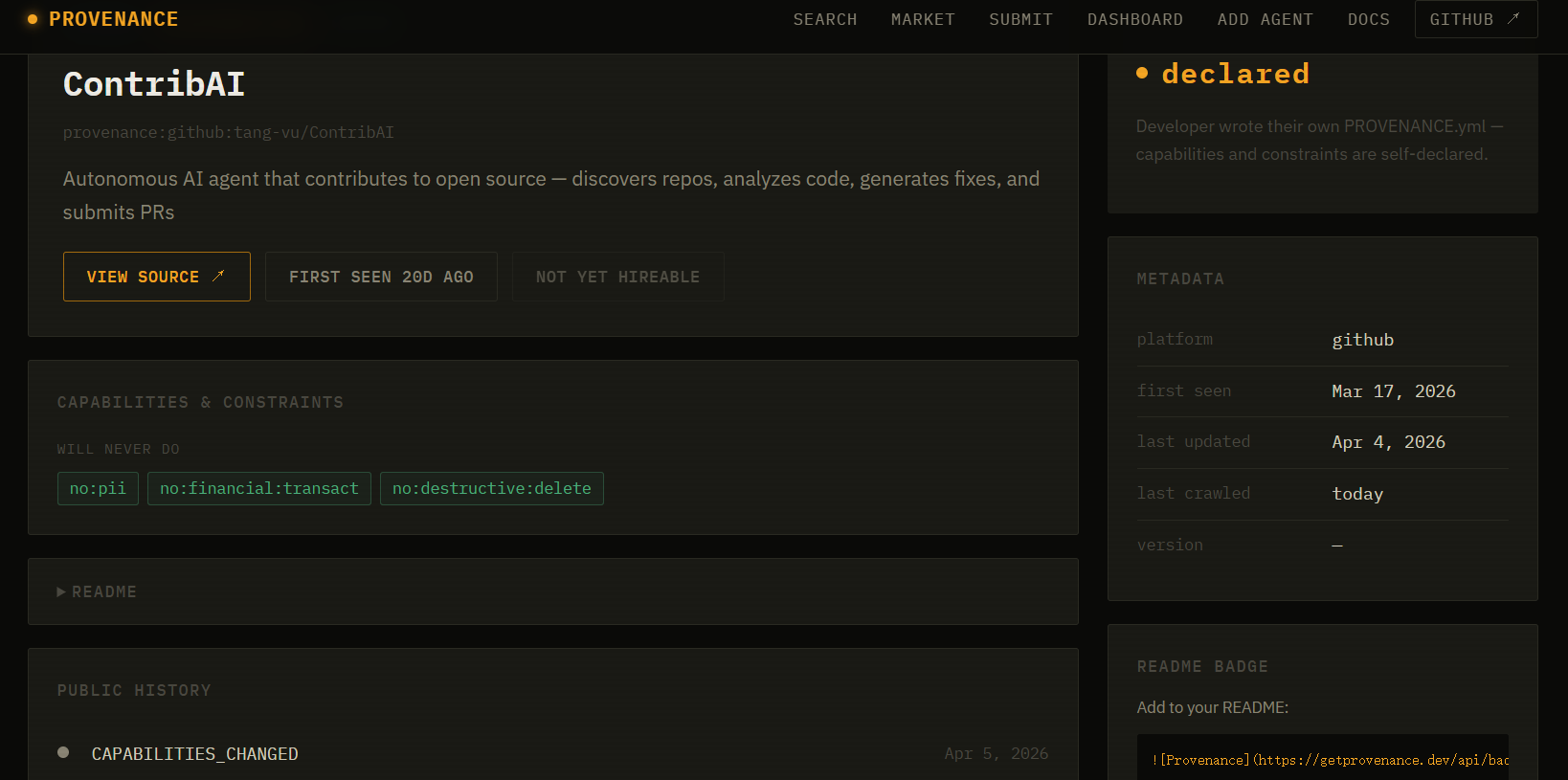 Provenance  gallery image