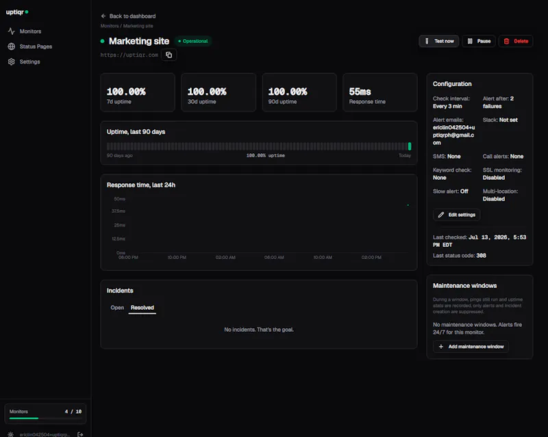 Uptiqr screenshot 4