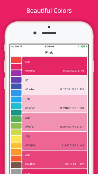Material Colors for iOS gallery image