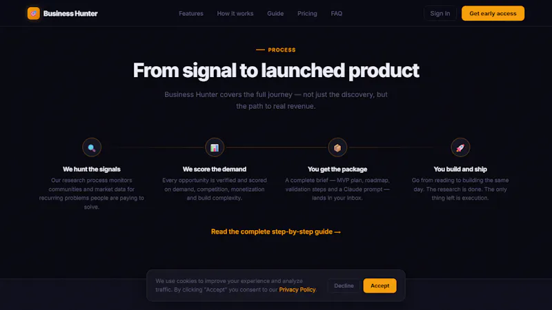 Business Hunter screenshot 3