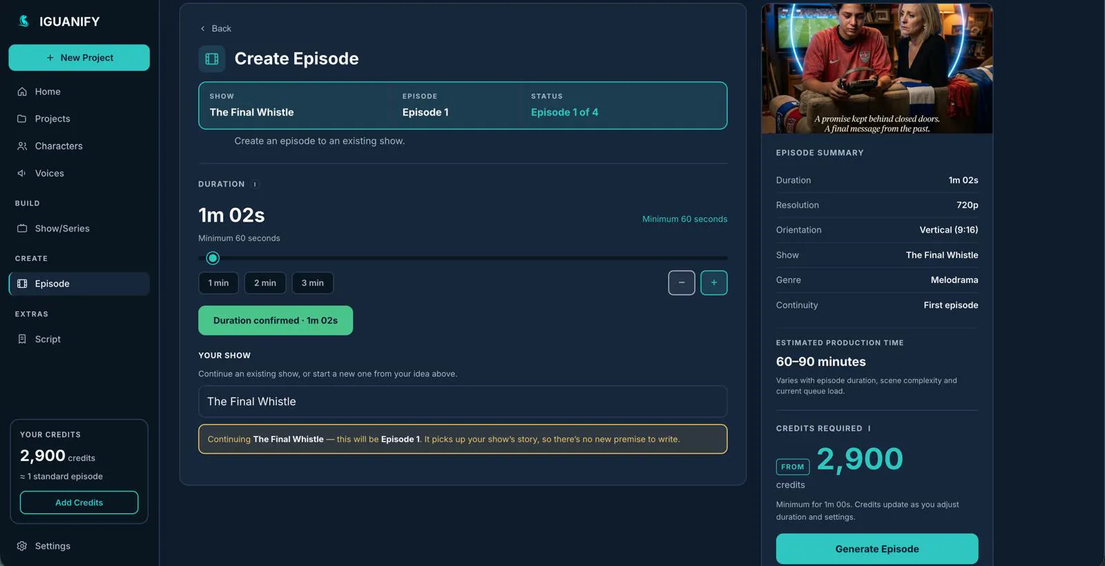 Iguanify — Your premise. Produced. screenshot 3
