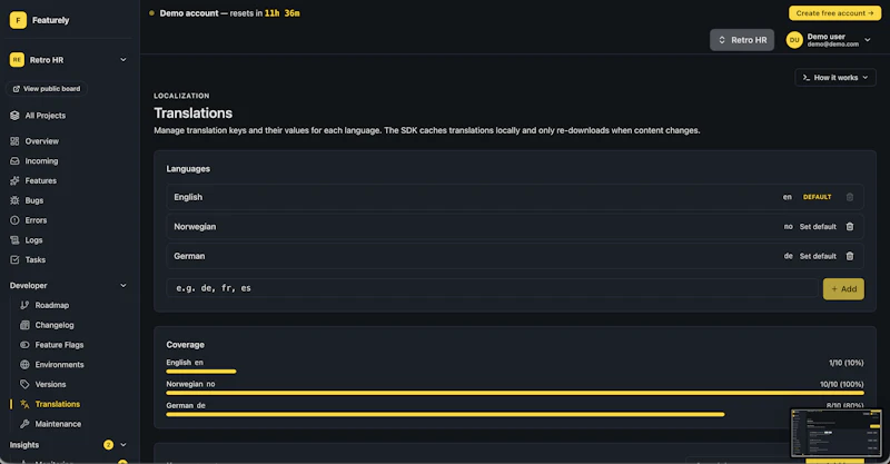 Featurely screenshot 17