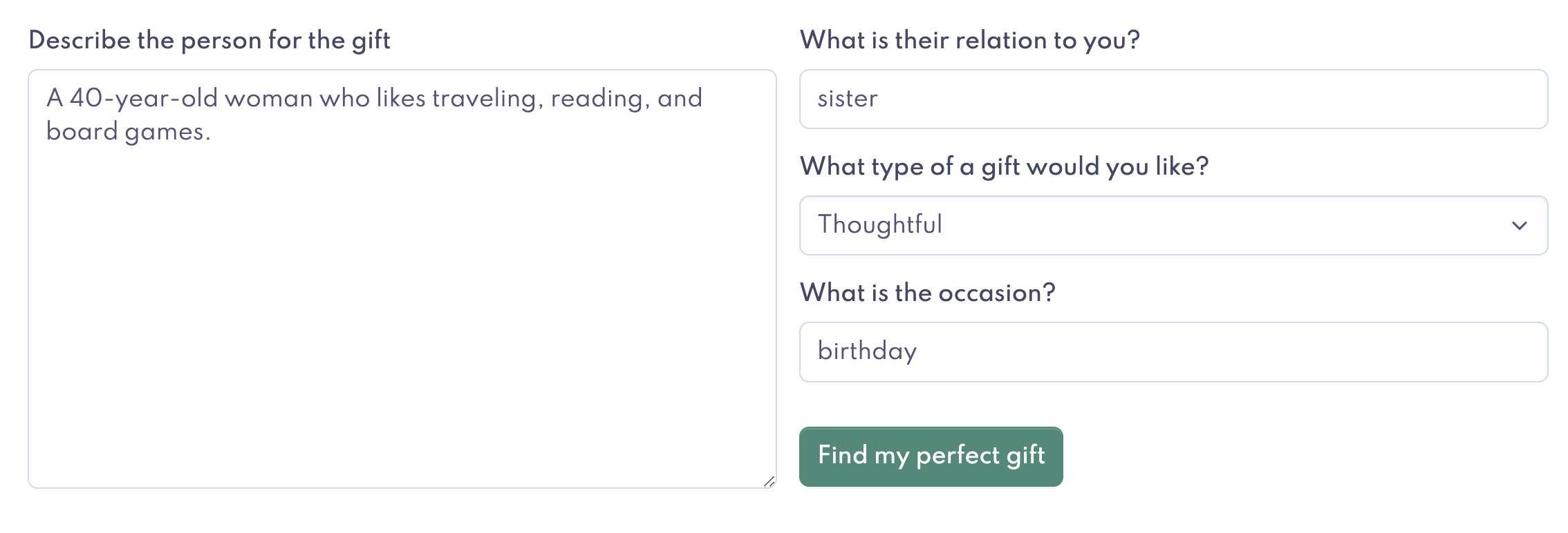 Media giftastic.ai - Cá nhân hóa, AI tạo ra ý tưởng quà tặng cho những ý tưởng đặc biệt của bạn. 1