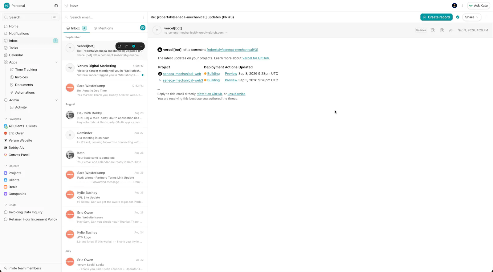 Kato screenshot 2