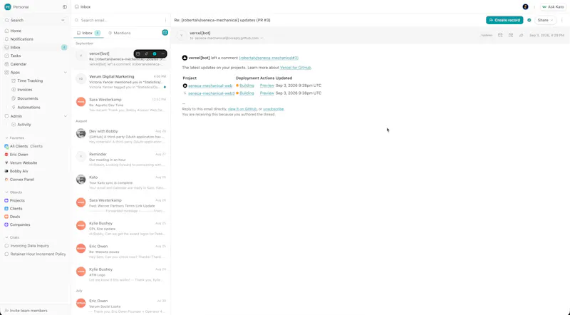Kato screenshot 2