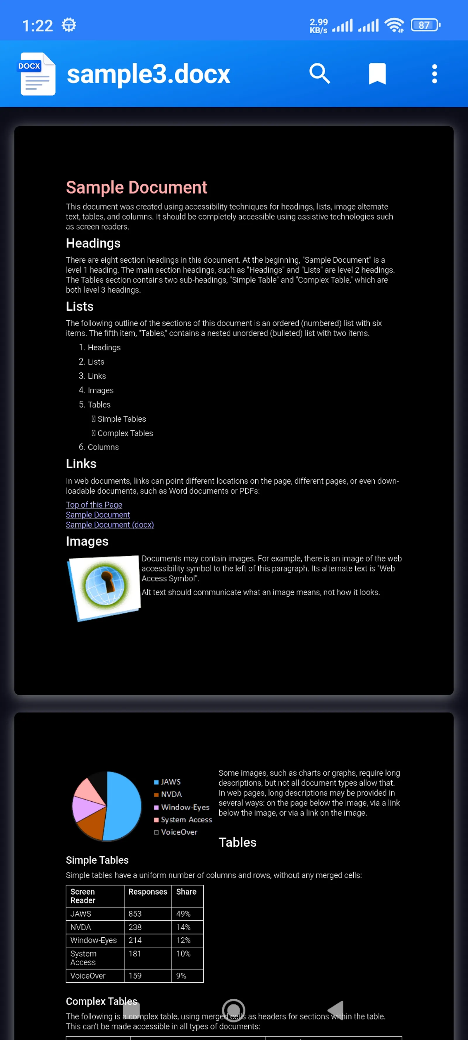Docx Viewer screenshot 10