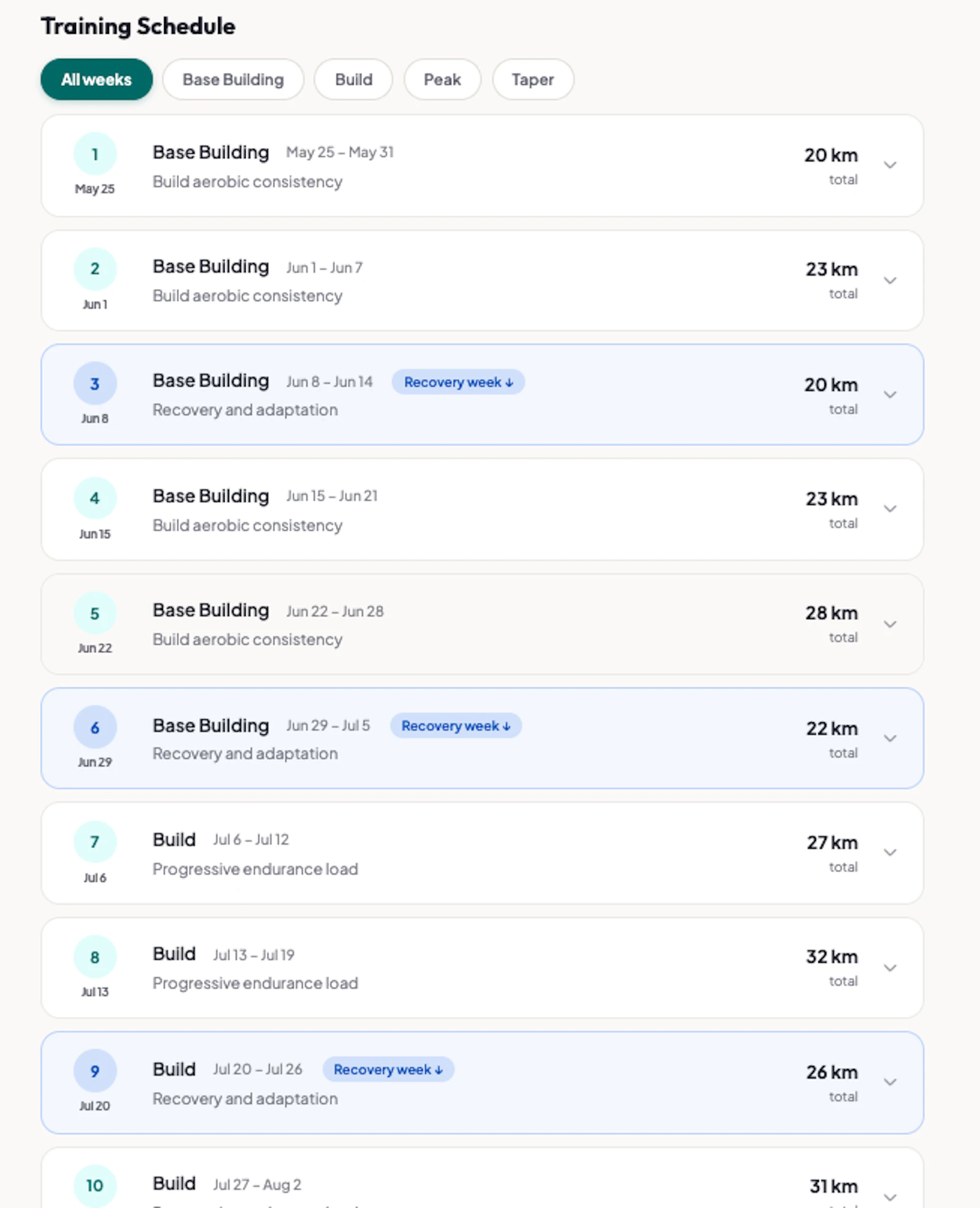 YourRunGuide screenshot 9