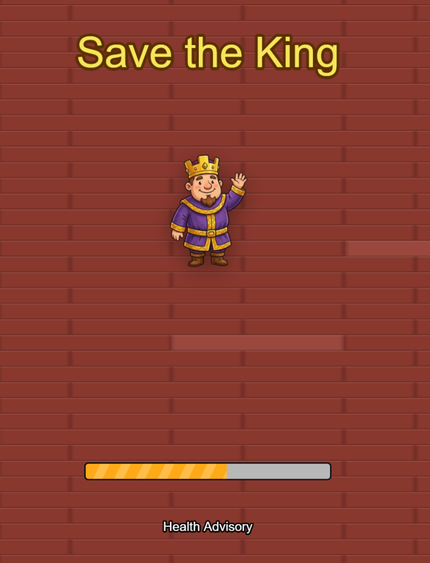 Play Save the King - Main product screenshot demonstrating key features and user interface