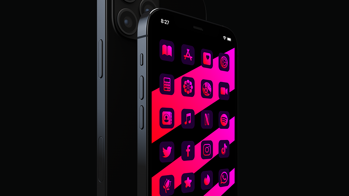 CyberGLAM - iOS 14 & Android icon pack gallery image