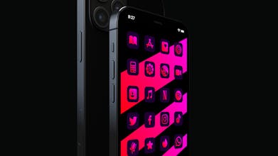 CyberGLAM - iOS 14 & Android icon pack gallery image