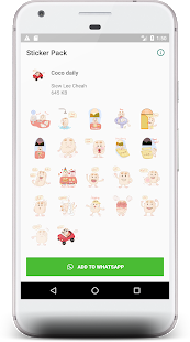 Coco the marshmallow stickers pack gallery image