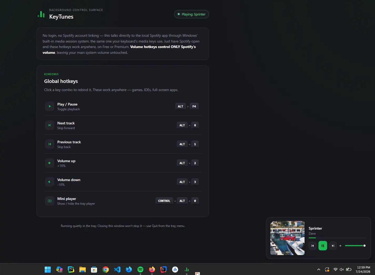 KeyTunes for Spotify gallery image