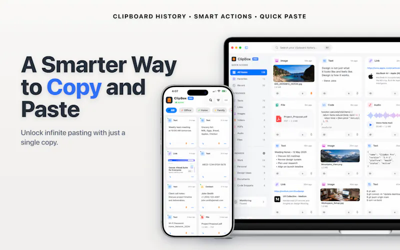 Clipboard Manager - ClipBox screenshot 1