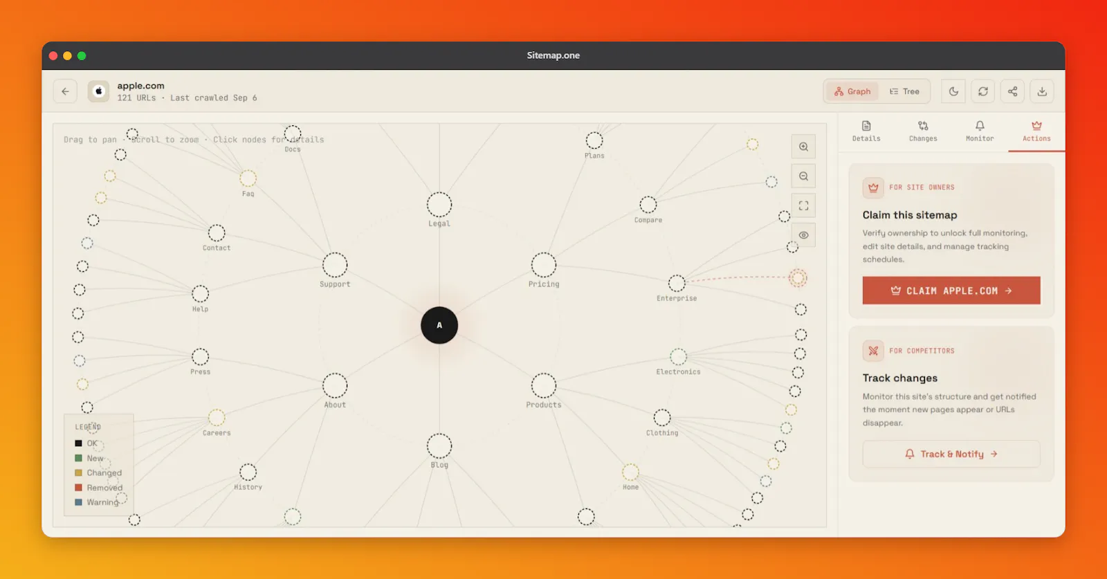 Sitemap.one screenshot 1