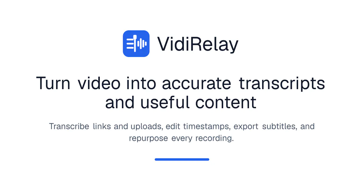 VidiRelay gallery image