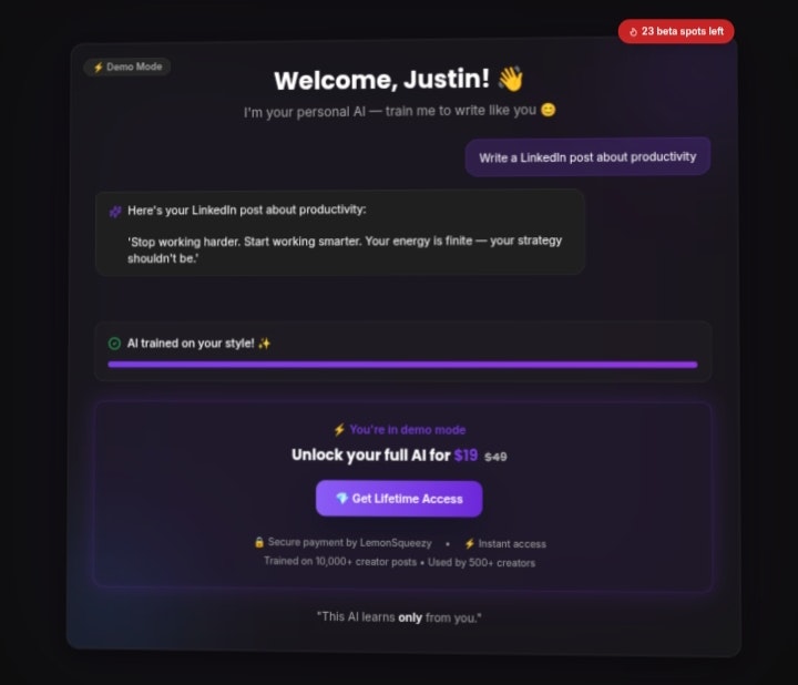 TrainYourAI gallery image