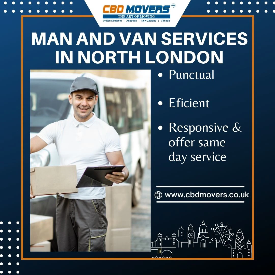 Removals North London - CBD Movers UK