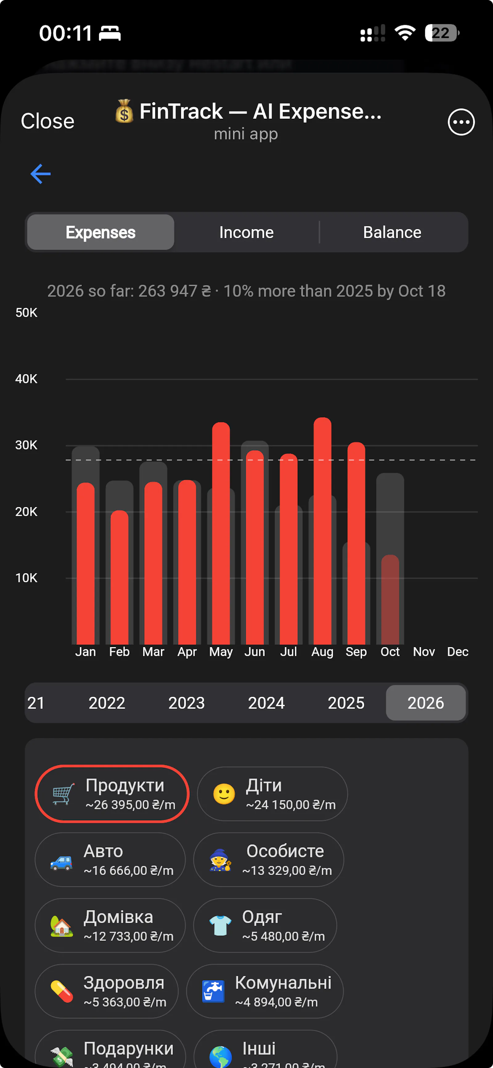 FinTrack — AI Expense Tracker screenshot 4
