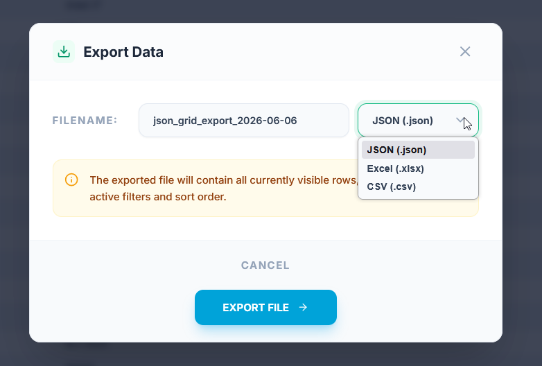 Json To Grid gallery image