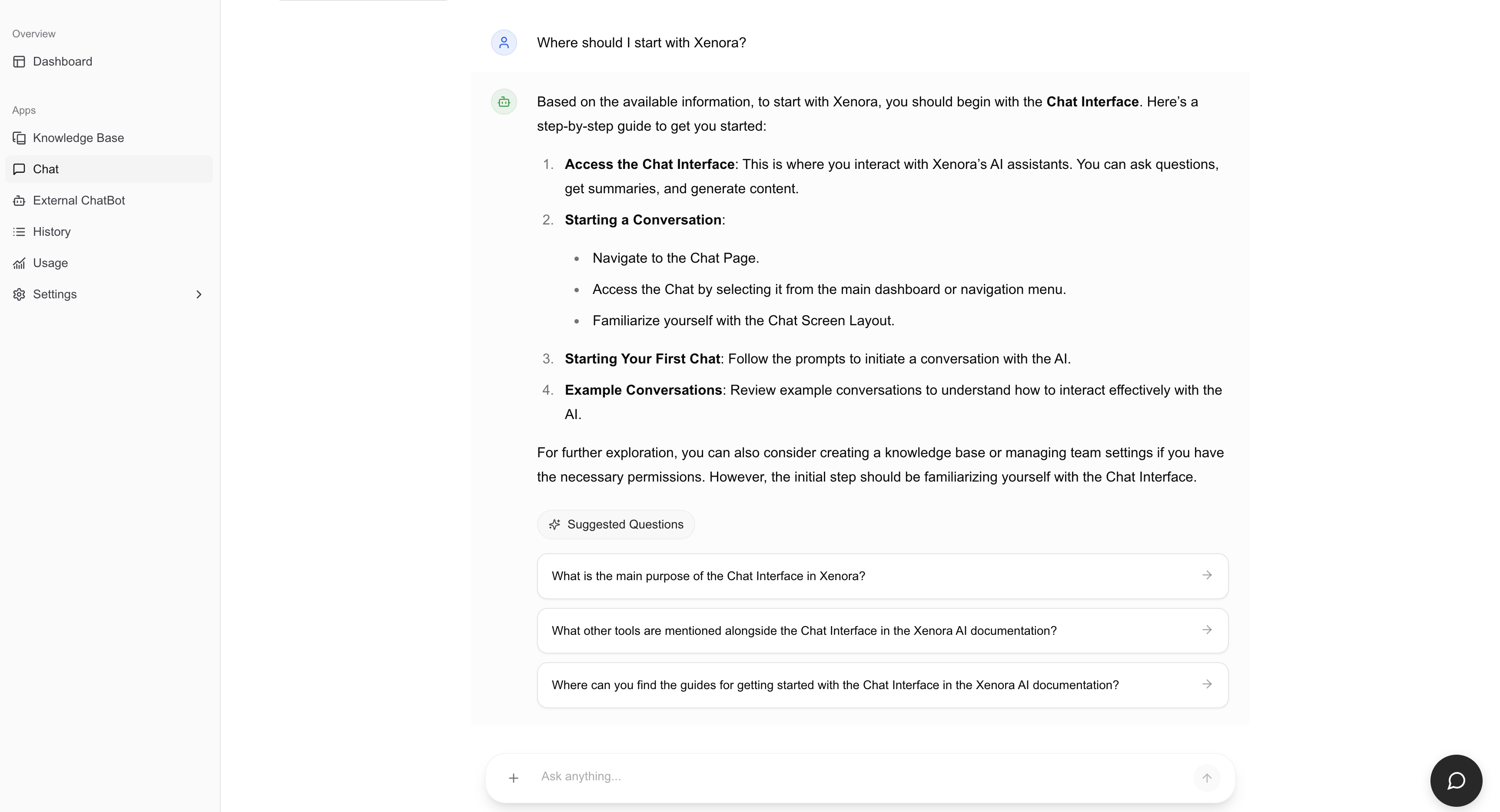 Xenora AI - Screenshot 3 showing product features and functionality