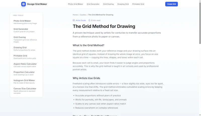 grid maker screenshot 2
