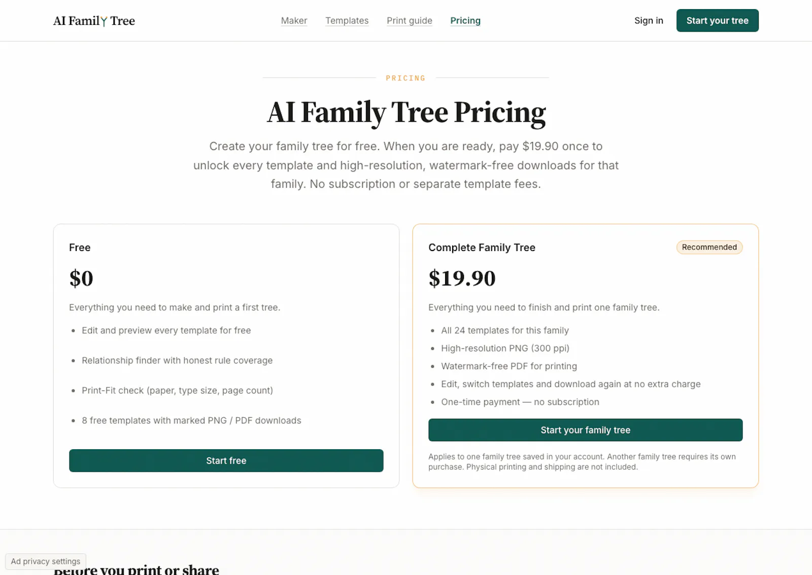 AI Family Tree screenshot 3