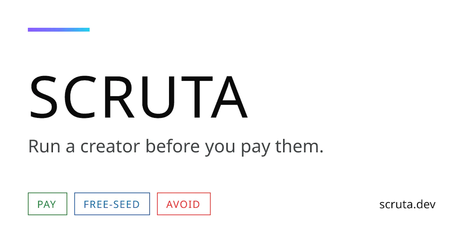 Scruta screenshot 1