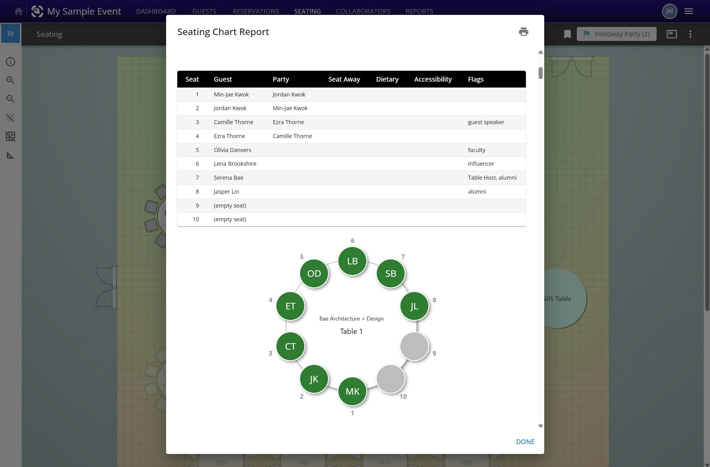 Nortora: Gala Planning for Nonprofits - Screenshot 5 showing product features and functionality
