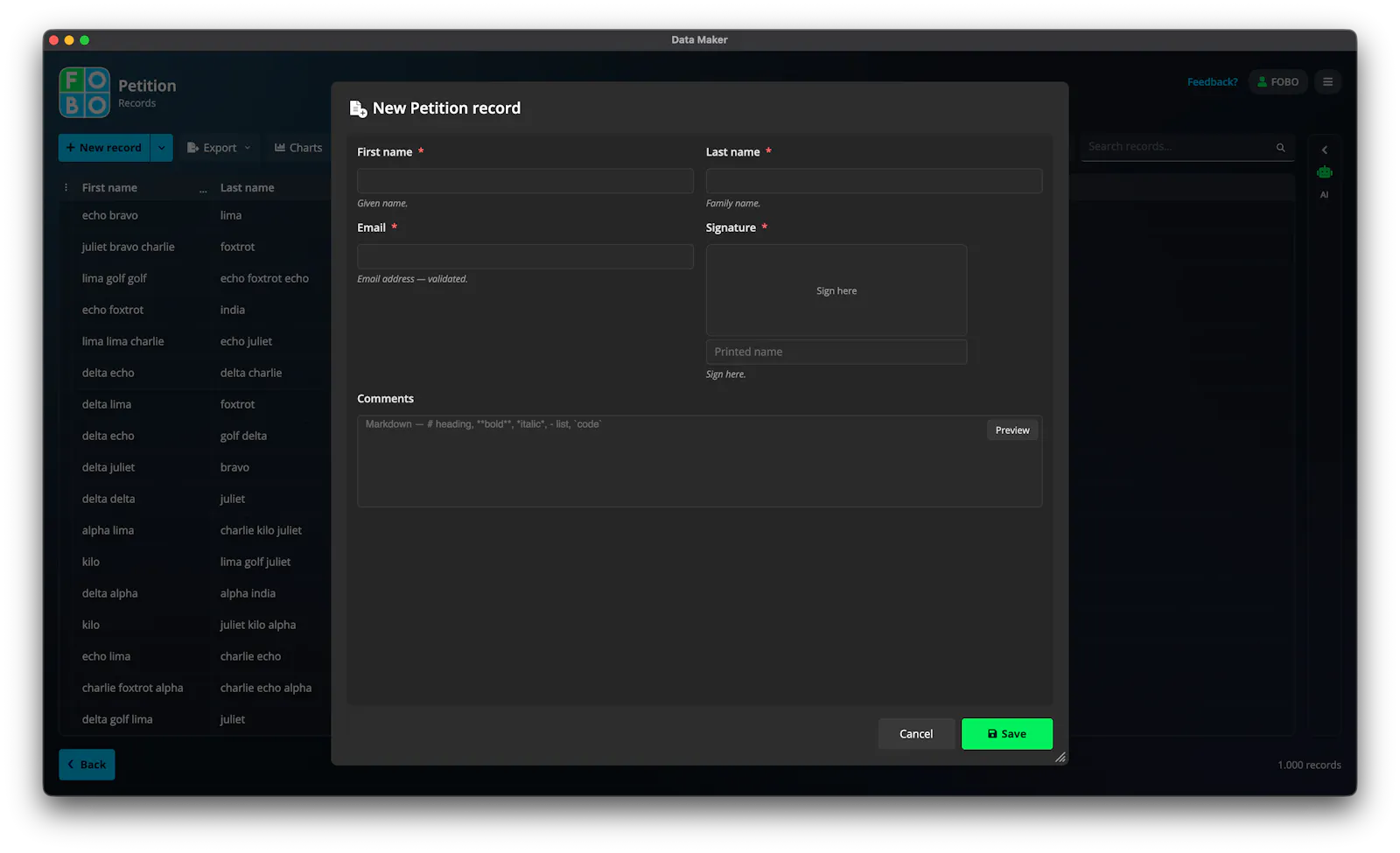 Data Maker screenshot 15